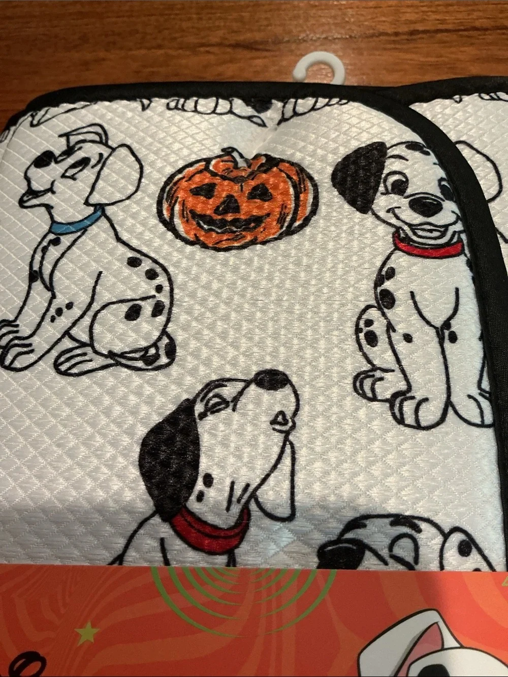 Disney 101 Dalmatians Halloween Dish Drying Mats- Set of 2